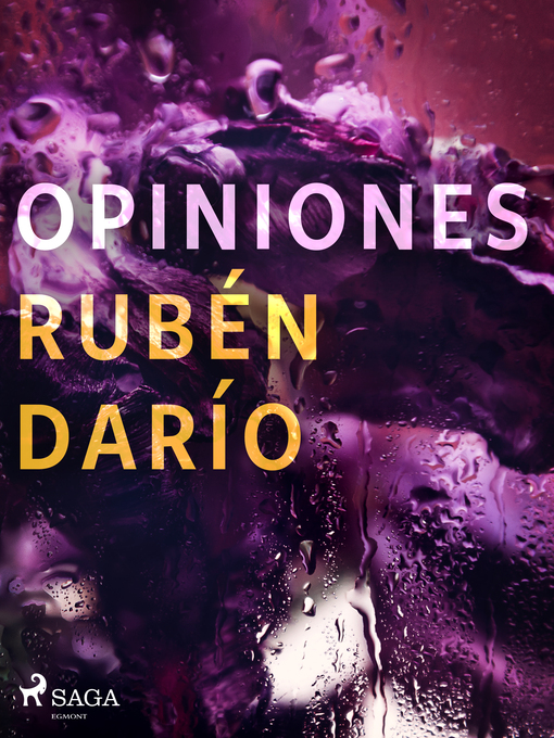 Title details for Opiniones by Rubén Darío - Available